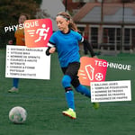 Footbar Meteor - Futbol için Aktivite İzleyici. Performans ve Oyun Tarzını Değerlendirmek için Bacağın Çevresine Takılır: Pas, Atış, Hız, Dayanıklılık, Dribling, Mücadele