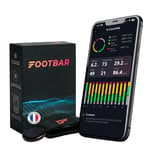 Footbar Meteor - Futbol için Aktivite İzleyici. Performans ve Oyun Tarzını Değerlendirmek için Bacağın Çevresine Takılır: Pas, Atış, Hız, Dayanıklılık, Dribling, Mücadele
