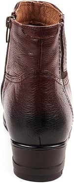 Forelli 25157 Comfort Fermuarlı Kahverengi Kadın Bot 41 EU