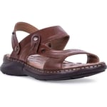 FORELLİ 40507 ORTOPEDİK DERİ ERKEK TERLİK-SANDALET