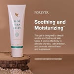 Forever Living - Aloe Vera Gelly - Saf Aloe Jel, Yatıştırıcı ve Nemlendirici Cilt, Lekelenmez ve Hızlı Emici, Vegan ve Glutensiz, 4 fl oz