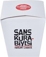 Fortune Cookie/Şans Kurabiyesi 10'lu Kutu (Hazır Dilekler/Fallar)