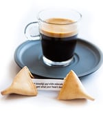 Fortune Cookie/Şans Kurabiyesi 10'lu Kutu (Hazır Dilekler/Fallar)