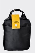 Fossil Erkek El/Çapraz Siyah Omuz Çantası