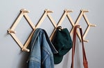 Fox Run Expandable Coffee Mug Wall Rack Tea Cup Holder Kitchen Organization New