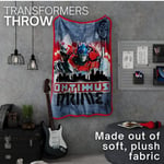 Franco Koleksiyon Transformers Rise of The Beasts Film Yatak Süper Yumuşak Mikro Raschel Örtüsü, 116,8 cm x 152,4 cm, (Resmi Lis - Seçenekler: 46 in x 60 in, 46
