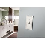 Franklin Brass Classic Beaded Çift Yönlü/Switch Plaka/Kılıf, Tek, Beyaz, W35059V-PW-C
