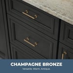 Franklin Brass P29520Z-CZ-B Düz Bar 7 İnç Dolap Çekici, 3