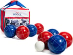 Franklin Sports Bocce Top Seti - 8 Tüm Hava Koşulları 90 mm Bocce Topları, 1 Pallino ve Taşıma Çantası - Plaj, Arka Bahçe Çim veya Dış Mekan Parti Oyunu  - Seçenekler: Amerikan, Başlangıç, Profesyonel