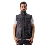 Free Camp Vest Erkek Balıkçı Yelek ANTRASİT M