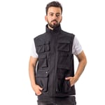 Free Camp Vest Erkek Balıkçı Yelek SİYAH M