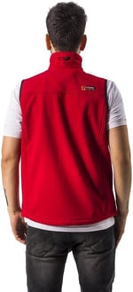 Free Camp Vest Erkek Softshell Yelek KIRMIZI S