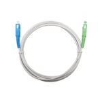 Free Pop, Ultra, Revolution Freebox için Fiber Optik Kablo, SC/UPC - SC/APC bağlantısı, Jartiyer Uzatma Kablosu (10 metre)