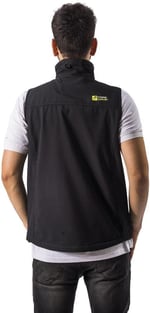 FreeCamp Vest Erkek Softshell Yelek-SİYAH