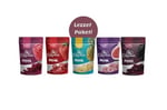 Freeze Dried Lezzet Paketi - Frambuaz, Çilek, Ananas, İncir, Böğürtlen Dondurularak Kurutulmuş Karma Paket