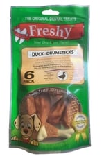 Freshy Ördek Eti İle Kaplanmış Kalsium But Köpek Ödülü 90 gr