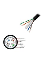 Frisby FNW-CAT624 UTP 305 m Dış Ortam CAT6 Network Kablosu