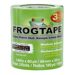 FROGTAPE PAINTBLOCK'lu Çok Yüzeyli Ressam Bandı, 12.2 cm x 55 m, Yeşil, 3 Rulo, 240661