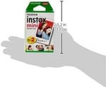 Fujifilm 16437396 Instax Mini Twin Pack Resim Formatı, Anında Gün Işığı Filmi, 3'lü Paket (60 Çekim)