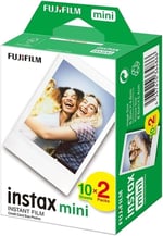 Fujifilm Instax Mini 12 Makine Uyumlu 20'Li Film Ve Sarı Fotoğraf Çerçevesi