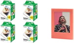 Fujifilm Instax Mini 8-9-10-11 Link Liplay Evo Uyumlu Mini Film 4'Lü (80 Poz) Ve Mıknatıslı Foto Çerçevesi