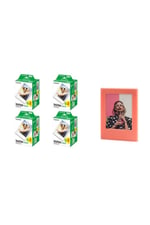 Fujifilm Instax Mini 8-9-10-11 Link Liplay Evo Uyumlu Mini Film 4'Lü (80 Poz) Ve Mıknatıslı Foto Çerçevesi