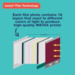 Fujifilm Instax Mini Link 3 Akıllı Telefon Yazıcı - Kil Beyaz