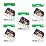 Fujifilm Instax Wide Instant Folyo Fuji Instax Wide 210 200 100 300 için 5 adet