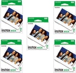 Fujifilm Instax Wide Instant Folyo Fuji Instax Wide 210 200 100 300 için 5 adet