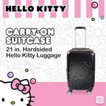 FUL Hello Kitty 21 İnç Tekerlekli Bagaj, Sert Kabuklu Tekerlekli Bavul