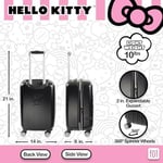 FUL Hello Kitty 21 İnç Tekerlekli Bagaj, Sert Kabuklu Tekerlekli Bavul