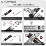 Fullmosa Paslanmaz çelik saat kayışı, 16 mm, 18 mm, 19 mm, 20 mm, 22 mm, 24 mm, metal saat kayışı, hızlı kilitli, kadın ve erkek için uygundur - Bedenler: 18mm, 20mm, 20 mm, 22 mm, 18 mm
