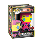 Funko 48846 Marvel Black LighIron Man Koleksiyon, Renkli Oyuncak Figür
