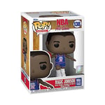Funko 59373 POP NBA:Efsaneler Magic Johnson(Mavi All Star Uni 1991), Renkli Oyuncak Figür