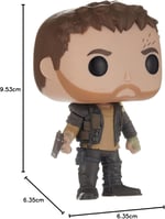 Funko POP Mad Max Fury Road, Max w/Gun Renkli One Size