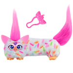 Furby DJ Furblets Berry-Cup-Cake Mini Elektronik Pelüş Oyuncak | Eğlenceli Uzatılabilir Ses Efektleri ve Müzikler | Furbish Konuşur | Beyaz - Seçenekler: FUR DJ FURBLET BERRY, FUR DJ FURBLET DIS CO...