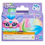 FURBY DJ Furblets Can-Dee-Swirl Mini Elektronik Peluş Oyuncak, Komik Gerilebilir Ses Efektleri ve Müzik, Mobilya, Pembe, Mavi ve Mor Konuşuyor