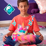 Furby DJ Furby Etkileşimli Oyuncak | Müzik, Işıklar, Hareket ve Oyunlar İçeren Süper Yumuşak Gökkuşağı Renkli Elektronik Pelüş | İngilizce ve Furbish Konuşur | 81 cm Uzunluk | 6 Yaş ve Üzeri
