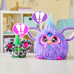 Furby Furblets Moo-Boo Mini Friend, Kızlar ve Erkekler için Elektronik Peluş Oyuncaklar, İnek, Siyah ve Beyaz, Mobilya Konuşuyor ve Müzik Çalar, Seri 5, Okula Dönüş Hediyeleri, 6 Yaş ve Üzeri