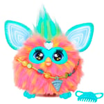 Furby Mercan Rengi Etkileşimli Pelüş Oyuncak | 15 Moda Aksesuarı Dahil | Sesle Etkinleşen Animatronik | 6 Yaş ve Üzeri Kız ve Erkek Çocuklar İçin | İngilizce versiyonu
