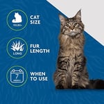 FURminator Kedi deShedding Aracı, Kediler İçin DeShedding Fırçası, Gevşek Saçları Kaldırır Büyük