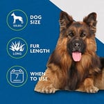 Furminator Undercoat deShedding büyük köpekler için alet, uzun saç, mavi, 250 g (tekli paket)