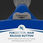 Furminator Undercoat deShedding büyük köpekler için alet, uzun saç, mavi, 250 g (tekli paket)