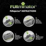 Furminator Uzun Tüylü Köpekler için - Small - Seçenekler: Kurzhaar, Langhaar