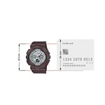 G-Shock Casio BA-130SW-5ADR Kol Saati, Kahve, Standart