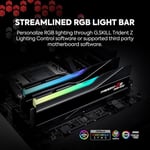G.SKILL Trident Z5 Neo RGB Serisi (AMD Expo) DDR5 RAM 32GB (2x16GB) 6400MT/s CL32-39-39-102 1.40V Masaüstü Bilgisayar Belleği UDIMM - Mat Siyah (F5-6400J3239G16GX2-TZ5NR)