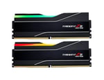 G.SKILL Trident Z5 Neo RGB Serisi (AMD Expo) DDR5 RAM 32GB (2x16GB) 6400MT/s CL32-39-39-102 1.40V Masaüstü Bilgisayar Belleği UDIMM - Mat Siyah (F5-6400J3239G16GX2-TZ5NR)