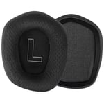 G733 Earpads Yedek Kulak Pedleri Yastıklar Bardaklar Muffs Aksesuarları Logitech G733 Oyun Kulaklığı Parçaları ile Uyumlu. (Siyah Pedler)
