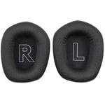 G733 Earpads Yedek Kulak Pedleri Yastıklar Bardaklar Muffs Aksesuarları Logitech G733 Oyun Kulaklığı Parçaları ile Uyumlu. (Siyah Pedler)