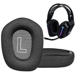 G733 Earpads Yedek Kulak Pedleri Yastıklar Bardaklar Muffs Aksesuarları Logitech G733 Oyun Kulaklığı Parçaları ile Uyumlu. (Siyah Pedler)